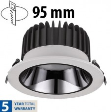 Φωτιστικό LED Στρογγυλό Χωνευτό 15W 230V 1275lm 60° 4000K Λευκό Φως Ημέρας 92TS1540/WH